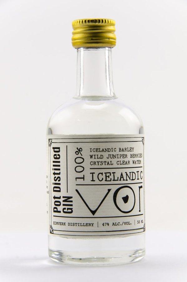 VOR Gin - Icelandic Gin Miniatur